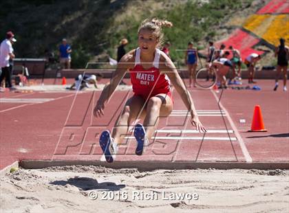 Thumbnail 1 in Orange County Track & Field Championships (Girls Long Jump) photogallery.