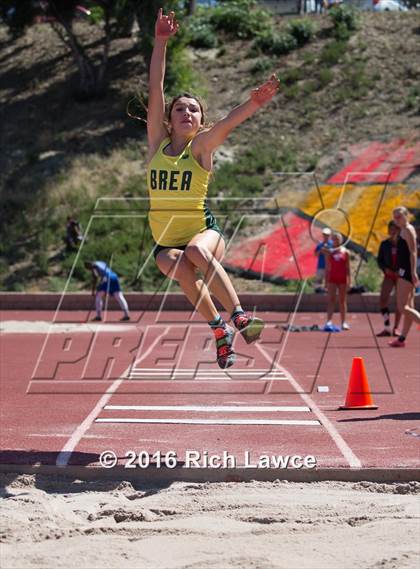 Thumbnail 1 in Orange County Track & Field Championships (Girls Long Jump) photogallery.