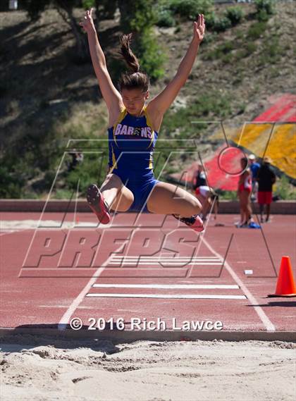 Thumbnail 2 in Orange County Track & Field Championships (Girls Long Jump) photogallery.