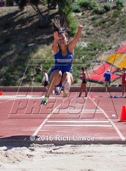 Thumbnail 2 in Orange County Track & Field Championships (Girls Long Jump) photogallery.