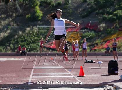 Thumbnail 1 in Orange County Track & Field Championships (Girls Long Jump) photogallery.