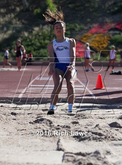 Thumbnail 3 in Orange County Track & Field Championships (Girls Long Jump) photogallery.