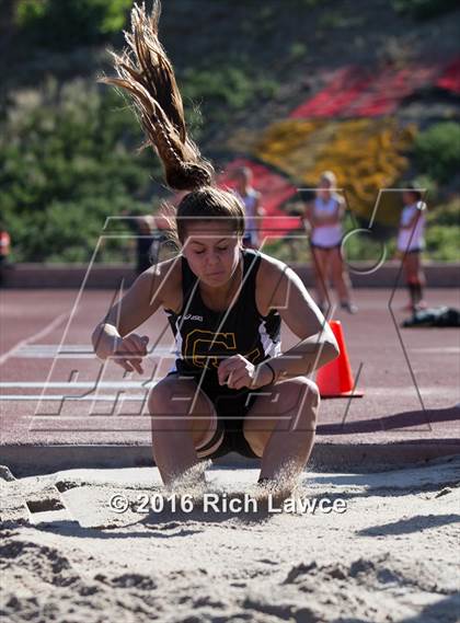 Thumbnail 2 in Orange County Track & Field Championships (Girls Long Jump) photogallery.
