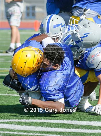 Thumbnail 1 in Grant @ Rocklin (Scrimmage) photogallery.