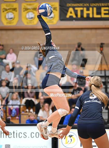 Thumbnail 1 in Marin Catholic @ Branson (CIF NCS Open Final) photogallery.