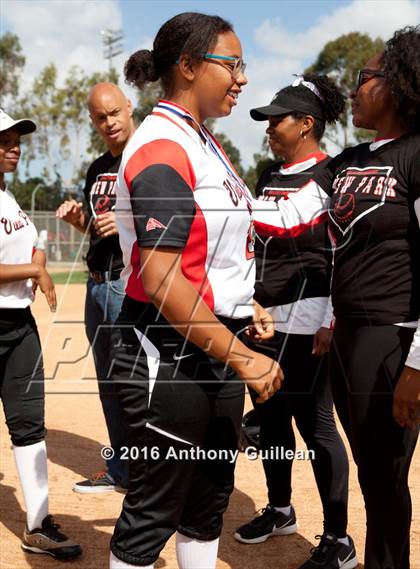 Thumbnail 3 in Vaughn vs. View Park (CIF LA City Section D4 Final) photogallery.