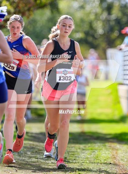 Thumbnail 2 in UIL 2A Girls Cross Country State Final photogallery.