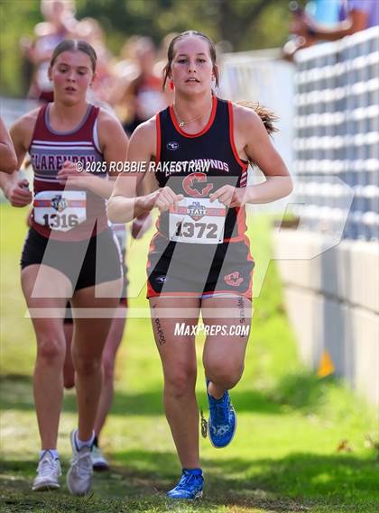 Thumbnail 1 in UIL 2A Girls Cross Country State Final photogallery.