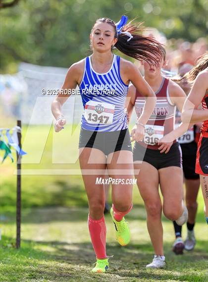 Thumbnail 2 in UIL 2A Girls Cross Country State Final photogallery.