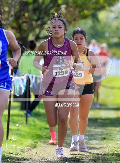 Thumbnail 1 in UIL 2A Girls Cross Country State Final photogallery.