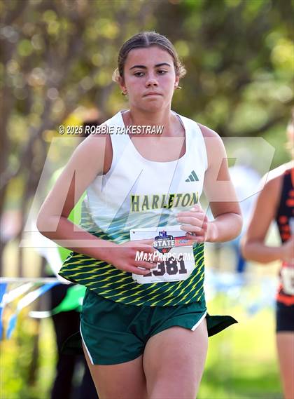 Thumbnail 2 in UIL 2A Girls Cross Country State Final photogallery.