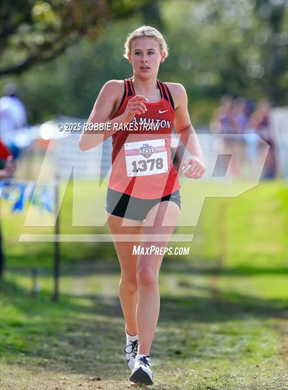 Thumbnail 2 in UIL 2A Girls Cross Country State Final photogallery.