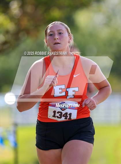 Thumbnail 2 in UIL 2A Girls Cross Country State Final photogallery.