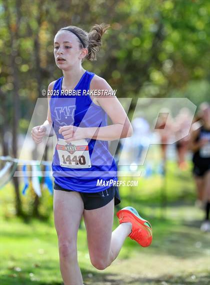 Thumbnail 1 in UIL 2A Girls Cross Country State Final photogallery.
