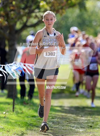 Thumbnail 2 in UIL 2A Girls Cross Country State Final photogallery.