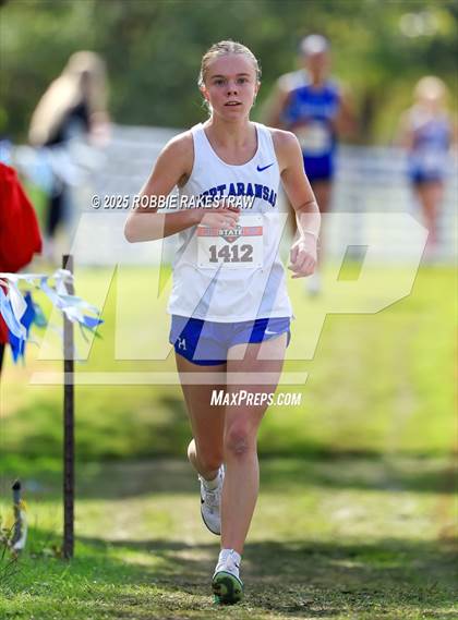 Thumbnail 3 in UIL 2A Girls Cross Country State Final photogallery.