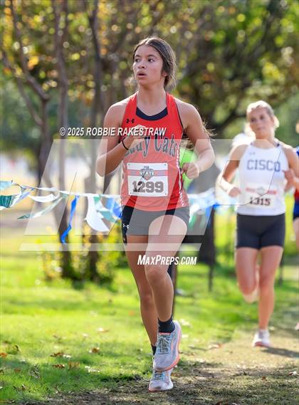 Thumbnail 2 in UIL 2A Girls Cross Country State Final photogallery.