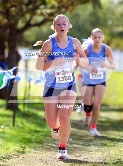 Thumbnail 1 in UIL 2A Girls Cross Country State Final photogallery.