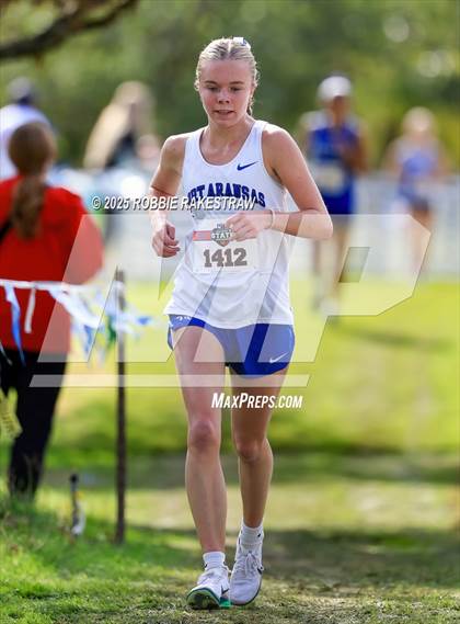 Thumbnail 1 in UIL 2A Girls Cross Country State Final photogallery.
