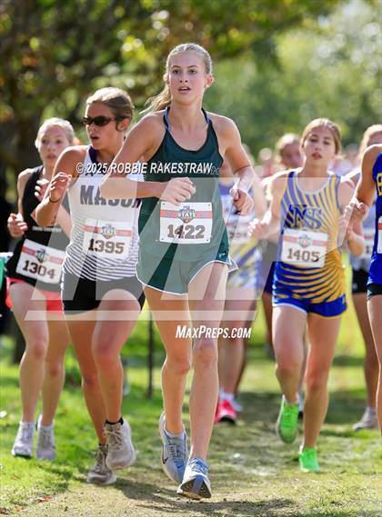 Thumbnail 1 in UIL 2A Girls Cross Country State Final photogallery.