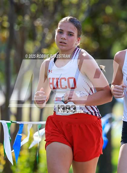 Thumbnail 2 in UIL 2A Girls Cross Country State Final photogallery.