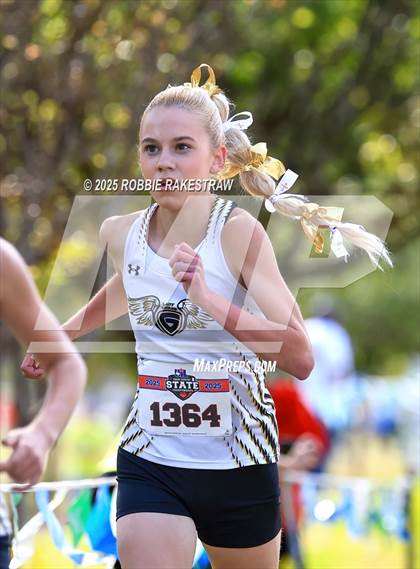 Thumbnail 2 in UIL 2A Girls Cross Country State Final photogallery.