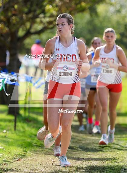 Thumbnail 1 in UIL 2A Girls Cross Country State Final photogallery.