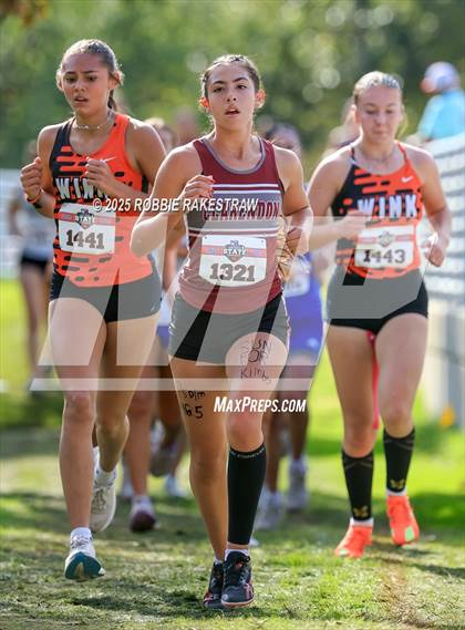 Thumbnail 2 in UIL 2A Girls Cross Country State Final photogallery.