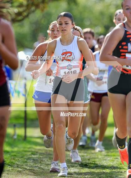 Thumbnail 1 in UIL 2A Girls Cross Country State Final photogallery.