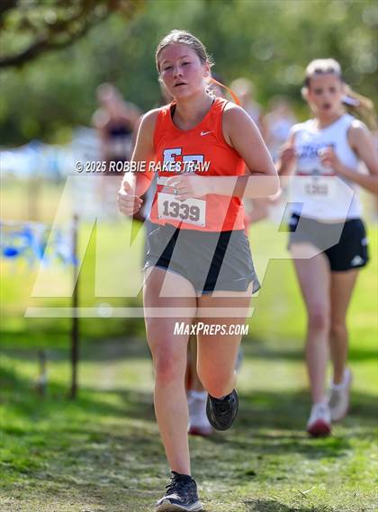 Thumbnail 2 in UIL 2A Girls Cross Country State Final photogallery.