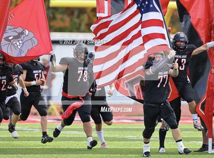 Thumbnail 2 in Mascoutah @ Highland (IHSA 5A Second Round Playoffs) photogallery.