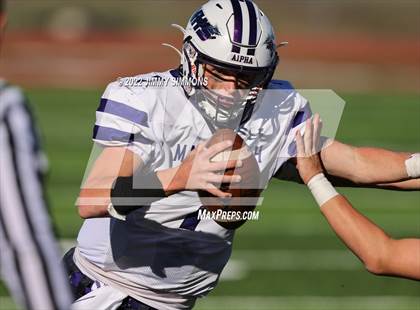 Thumbnail 3 in Mascoutah @ Highland (IHSA 5A Second Round Playoffs) photogallery.