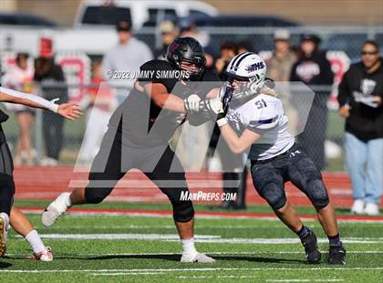 Thumbnail 2 in Mascoutah @ Highland (IHSA 5A Second Round Playoffs) photogallery.