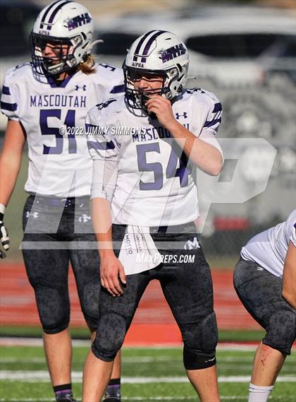 Thumbnail 2 in Mascoutah @ Highland (IHSA 5A Second Round Playoffs) photogallery.