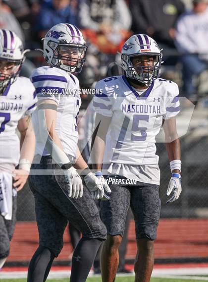 Thumbnail 3 in Mascoutah @ Highland (IHSA 5A Second Round Playoffs) photogallery.