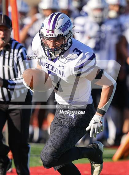 Thumbnail 2 in Mascoutah @ Highland (IHSA 5A Second Round Playoffs) photogallery.