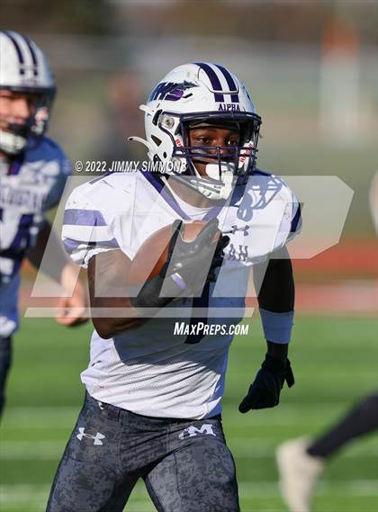Thumbnail 3 in Mascoutah @ Highland (IHSA 5A Second Round Playoffs) photogallery.