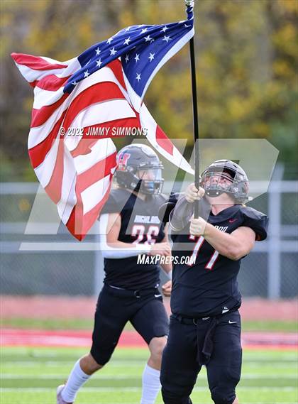Thumbnail 2 in Mascoutah @ Highland (IHSA 5A Second Round Playoffs) photogallery.