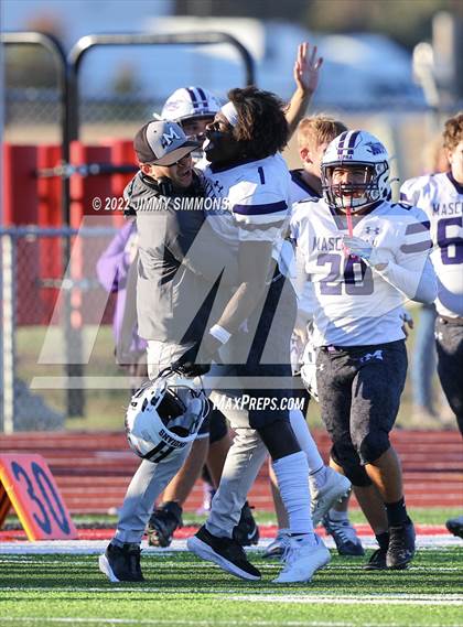 Thumbnail 1 in Mascoutah @ Highland (IHSA 5A Second Round Playoffs) photogallery.