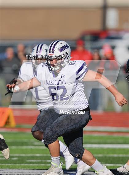Thumbnail 2 in Mascoutah @ Highland (IHSA 5A Second Round Playoffs) photogallery.