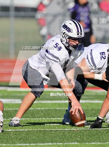 Thumbnail 1 in Mascoutah @ Highland (IHSA 5A Second Round Playoffs) photogallery.