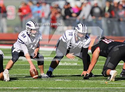 Thumbnail 2 in Mascoutah @ Highland (IHSA 5A Second Round Playoffs) photogallery.
