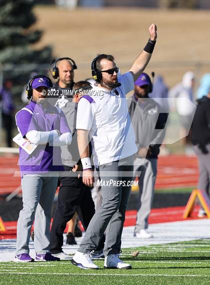 Thumbnail 3 in Mascoutah @ Highland (IHSA 5A Second Round Playoffs) photogallery.