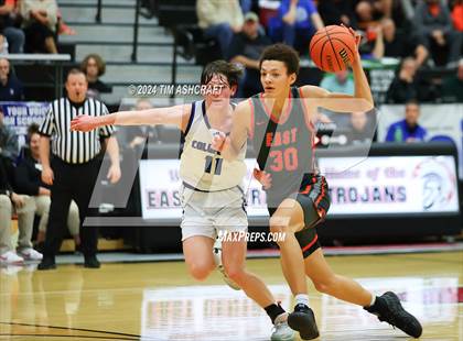Thumbnail 1 in Columbus East vs Columbus North (IHSAA 4A Section 14 Round 1) photogallery.