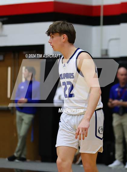 Thumbnail 2 in Columbus East vs Columbus North (IHSAA 4A Section 14 Round 1) photogallery.