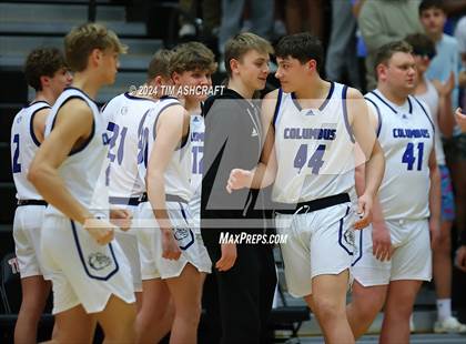 Thumbnail 1 in Columbus East vs Columbus North (IHSAA 4A Section 14 Round 1) photogallery.