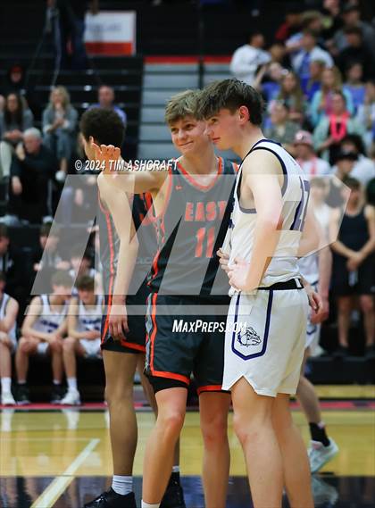 Thumbnail 2 in Columbus East vs Columbus North (IHSAA 4A Section 14 Round 1) photogallery.