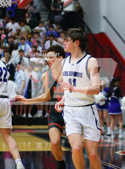 Thumbnail 3 in Columbus East vs Columbus North (IHSAA 4A Section 14 Round 1) photogallery.
