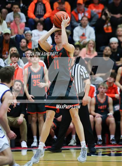 Thumbnail 3 in Columbus East vs Columbus North (IHSAA 4A Section 14 Round 1) photogallery.