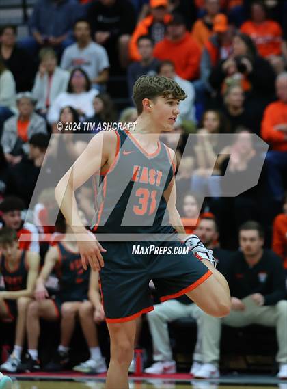 Thumbnail 1 in Columbus East vs Columbus North (IHSAA 4A Section 14 Round 1) photogallery.